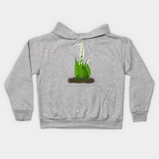 Lily of The Valley Kids Hoodie